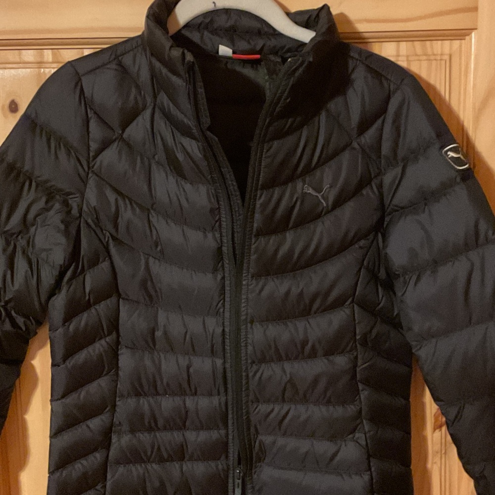 Puma Women's Black Puffer Jacket